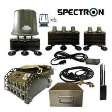 РЕБ купольный “SPECTRON Kupol 5.0” 11 диапазонов+РЭР Obriy 1.3C (290-560; 730-1030; 2100-2700; 5200; 5800 МГц)