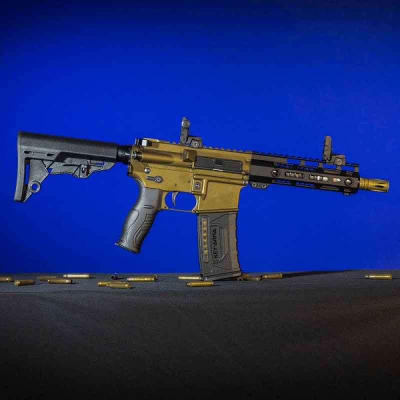 Цівка тактична Key-Arma KEY-201 для AR15 7 дюймів Picatini M-LOK QD Aluminum 6000