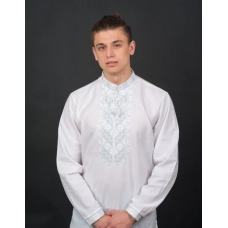 Біла сорочка з вишивкою чоловіча, арт. 2070