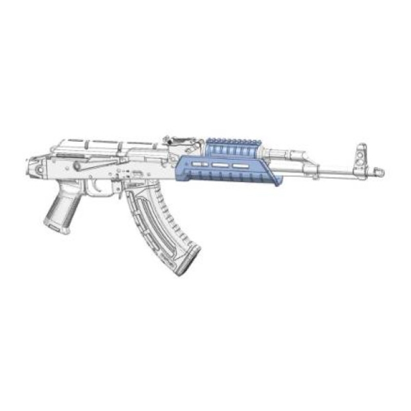 Цівка тактична Key-Arma для AК Picatinny та M-LOK KEY-203