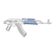 Цівка тактична Key-Arma для AК Picatinny та M-LOK KEY-203