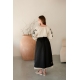 "Княжа" — вишита лляна сукня (опційно + плахта з поясом), арт.4699