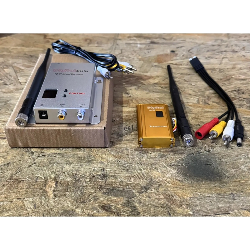 Комплект FPV TX+RX 1.2 ГГц 2W для передавання відеосигналу