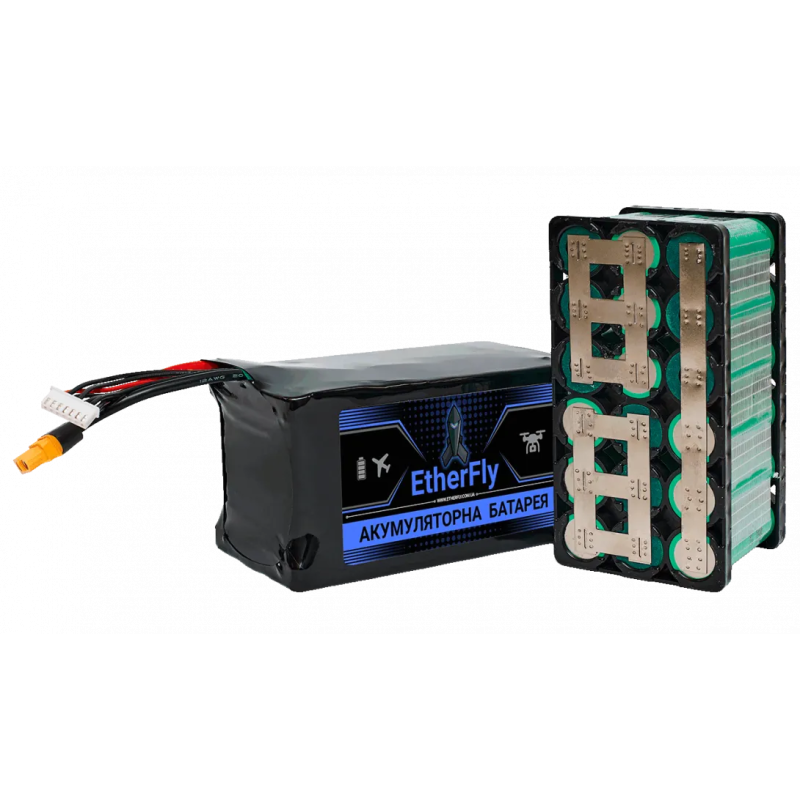 Battery pack 6s3p 12000 mAh EVE40P