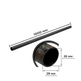 Карбонова трубка 28х26х1000mm