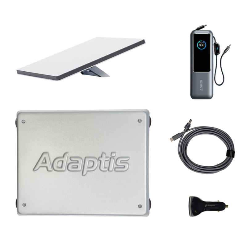 Car Kit: Starlink Mini + Adaptis Mini + Anker 25000mAh 165W + Car Charger + DC-TypeC