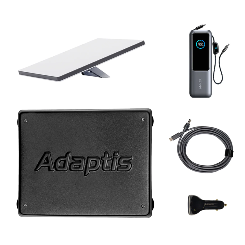 Car Kit: Starlink Mini + Adaptis Mini + Anker 25000mAh 165W + Car Charger + DC-TypeC