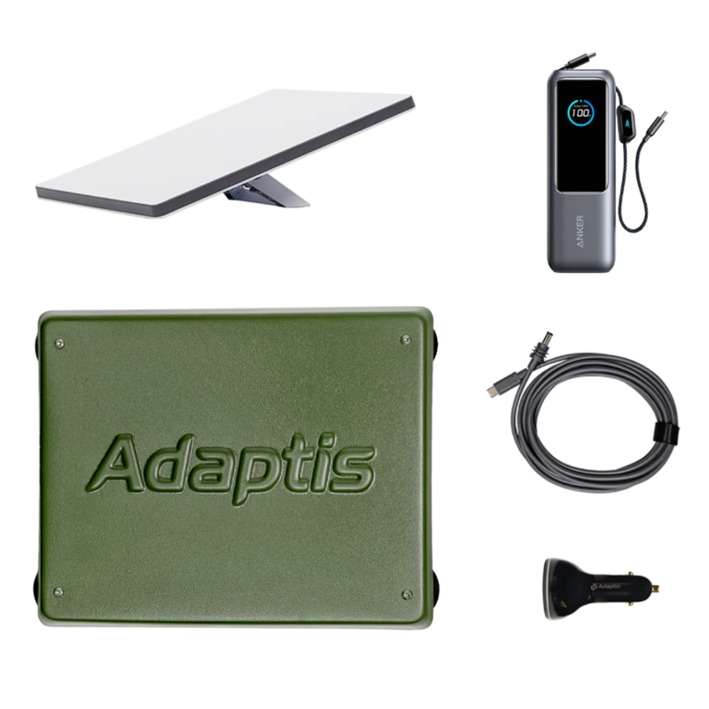 Car Kit: Starlink Mini + Adaptis Mini + Anker 25000mAh 165W + Car Charger + DC-TypeC