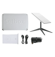Starlink Gen2 White Kit for Car + 12V Power Supply (Cigarette Lighter)
