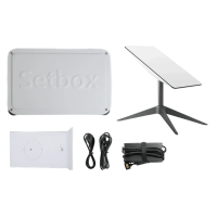 Комплект Starlink Gen2 Білий для авто + живлення 12V (від прикурювача)
