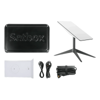 Starlink Gen2 Black Kit for Car + 12V Power Supply