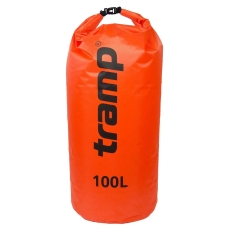 Гермомішок TRAMP PVC Diamond Ripstop 100л UTRA-210, Помаранчевий