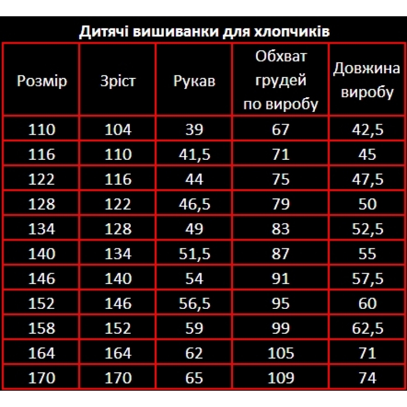Сорочка на хлопчика "Борщівська синя", льон білий арт.4456