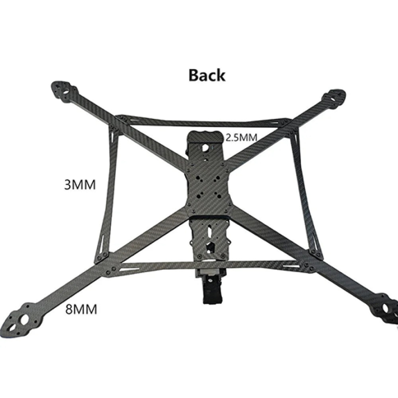 Readytosky 13-inch Mark 4 v3 Carbon Fiber Frame