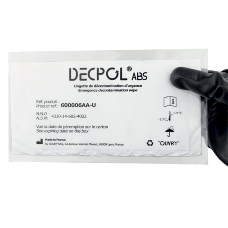 Індивідуальний засіб деконтамінації DECPOL ABS