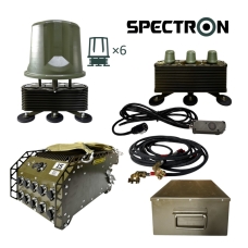 РЕБ купольный “SPECTRON Kupol 5.0” FPV+АНТИСброс DJI/Autel 9 диапазонов (290-560; 730-1030; 2400;5200;5800 МГц)