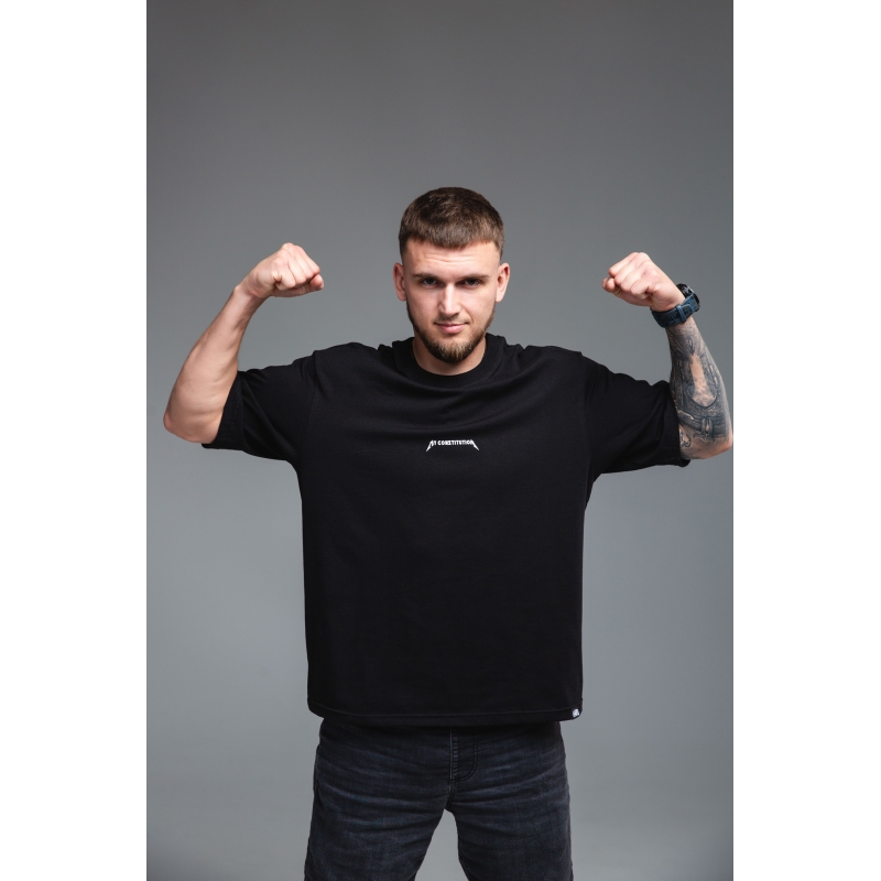Футболка унісекс благодійна Flash Army / Superhumans / Hard Kyiv «Моя Конституція»