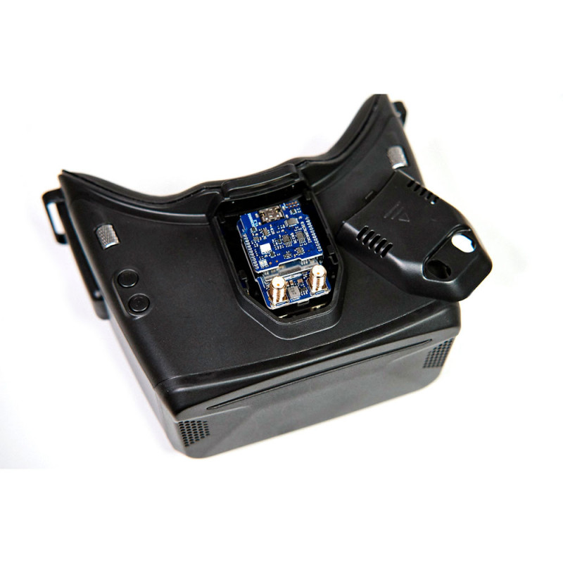 Відеошолом FPV Skyzone COBRA X V4 із приймачем SteadyView 5.8G (чорний)