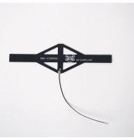 Aeronetix Wideband Dipole Receiver Antenna for FPV Drone Control 680-1180 MHz (10cm cable)