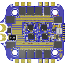 Регулятор оборотов (ESC) StingBee Stellar 32bit ESC AM32 V1 80A