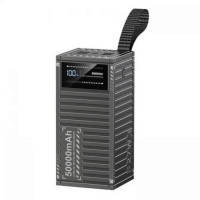 Powerbank Remax RPP-161 50000mAh PD + QC3.0 Super Fast Charging (PD + QC 27W + 22.5W) Dimensions: 146 * 70 * 65 mm, Weight: 980 g