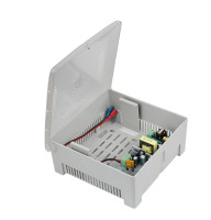 Uninterruptible power supply U-tex 1203A-FZ power. UPS 3A / 12V in plastic box for 7Ah battery. Charging current - 0.9A
