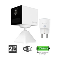 Ezviz CS-CB2 (1080P,WH) + CS-T30-10B-EU. Комплект камера та розетка