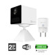 Ezviz CS-CB2 (1080P,WH) + CS-T30-10B-EU. Комплект камера и розетка