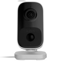Ajax IndoorCam (8EU) ASP white surveillance camera
