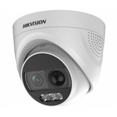 Hikvision DS-2CE72DFT-PIRXOF28 (2.8 мм). 2Мп ColorVu Turbo HD відеокамера з PIR датчиком і сиреной