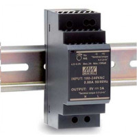 Mean Well HDR-30-5 Switching Power Supply 5V, 3A for DIN Rail