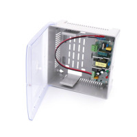 U-tex 1205A-FZ power uninterruptible power supply unit. UPS 5A / 12V in a plastic enclosure for 7Ah battery. Charging current - 0.9A