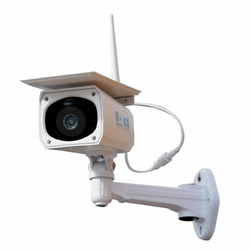 Autonomous Video Camera UT-SCAM100 Solar IP 4G Camera (HS 3516E+2335 / 1080P +18650 Li-Ion x4 Battery)