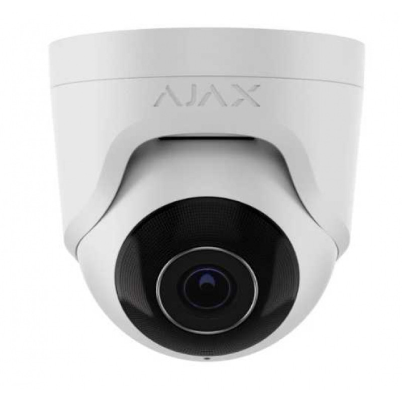 Ajax TurretCam (8 Mp/2.8 mm) ASP white surveillance camera