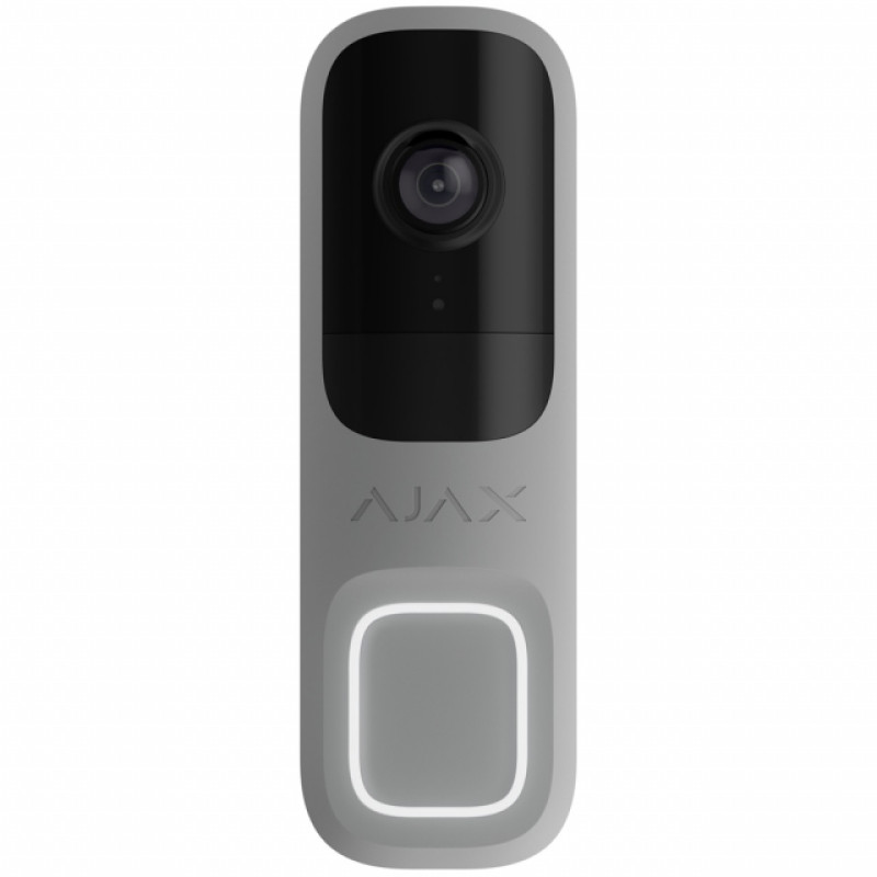 Ajax Doorbell (8EU) ASP grey video doorbell