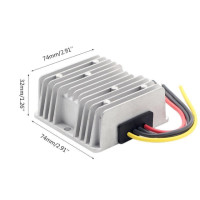 DC-DC Voltage Stabilizer 8-40V to 12V 5A (IP66, size: 74 x 74 x 32 mm)