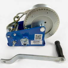 Лебідка ручна 1,57 т BST R 3500 LBS сталевий трос Husar Winch
