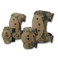 Kiborg Knee Pads + Elbow Pads Set (Pixel)