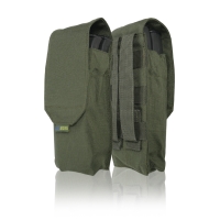 Kiborg GU Double Mag Pouch, Khaki