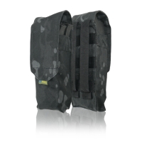 Kiborg GU Double Mag Pouch for 2 Magazines Black Multicam