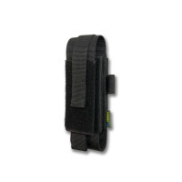 Black tourniquet pouch with scissor and marker holders