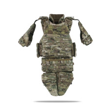 Бронежилет Militex Modular X-1 з балістичним пакетом (2 клас) | Multicam | Cordura USA | Розмір L