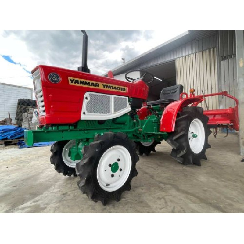 YANMAR YM2000 トラクター 赤と緑 Минитрактор Yanmar YM 1401 D, купить быстро в магазине Flash Army