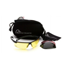 Очки защитные со сменными линзами Ducks Unlimited Ducab-2 shooting KIT Anti-Fog, сменные линзы