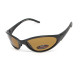 Очки поляризационные BluWater Venice Polarized (brown) коричневые в черной матовой оправе