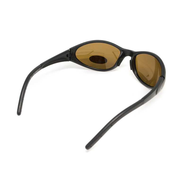 Очки поляризационные BluWater Venice Polarized (brown) коричневые в черной матовой оправе