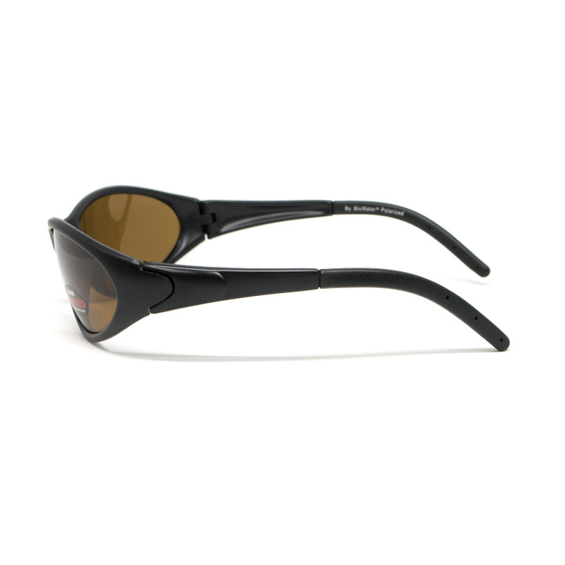 Очки поляризационные BluWater Venice Polarized (brown) коричневые в черной матовой оправе