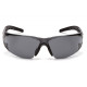 Окуляри захисні з ущільнювачем Pyramex Fyxate (gray) Super Anti-Fog H2MAX, сірі