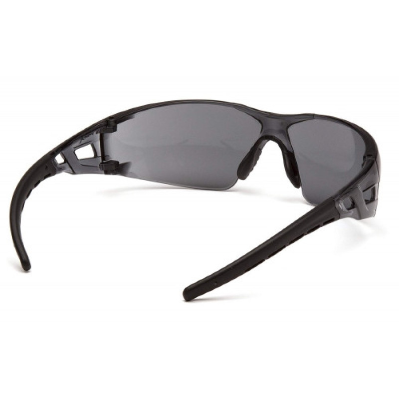 Окуляри захисні з ущільнювачем Pyramex Fyxate (gray) Super Anti-Fog H2MAX, сірі