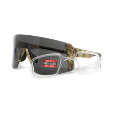 Окуляри захисні Global Vision Astro+RX Camo (gray), сірі в камуфльованій оправі, з діоптрійною вставкою в комплекті